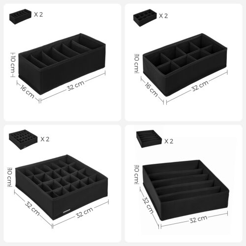 Aluspesu organiseerija komplekt 8 tk - Image 7